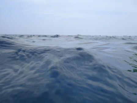 Rough seas near Kona